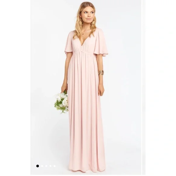 Show Me Your MuMu | Dresses | Show Me Your Mumu Emily Maxi Dress Pink Sz S  | Poshmark